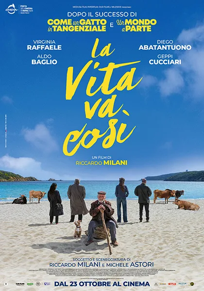 Locandina LA VITA VA COSÌ — Arena Giardino Riposto