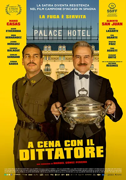 Locandina A CENA CON IL DITTATORE — Arena Giardino Riposto