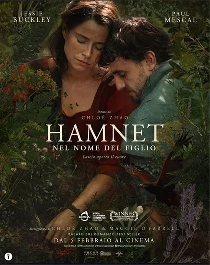 Locandina HAMNET — Arena Giardino Riposto