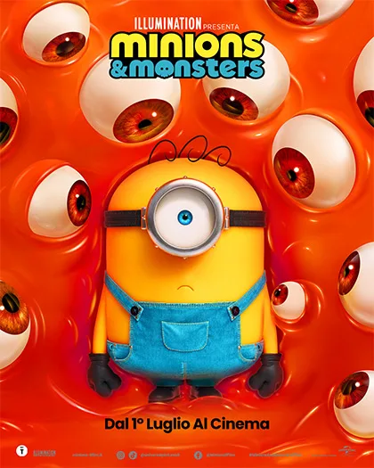 Locandina MINIONS & MONSTERS — Arena Giardino Riposto