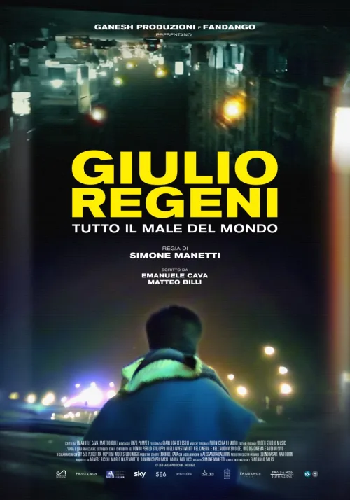 Locandina GIULIO REGENI — Arena Giardino Riposto